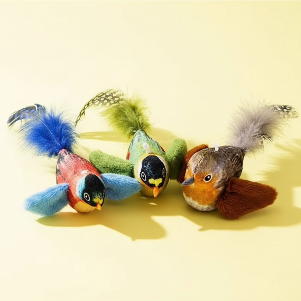 Color cat toys
